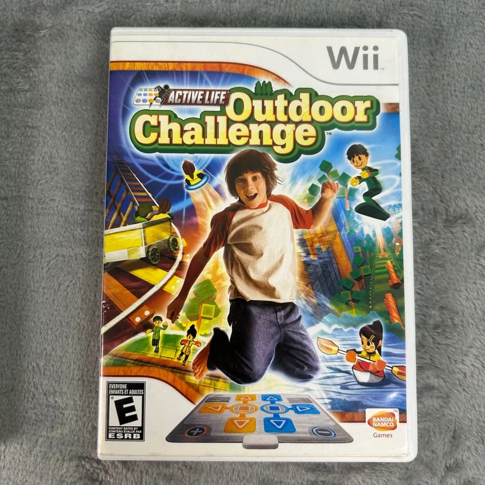 Nintendo Wii Games Monster Jam Urban Assault & Active Life Outdoor Challenge